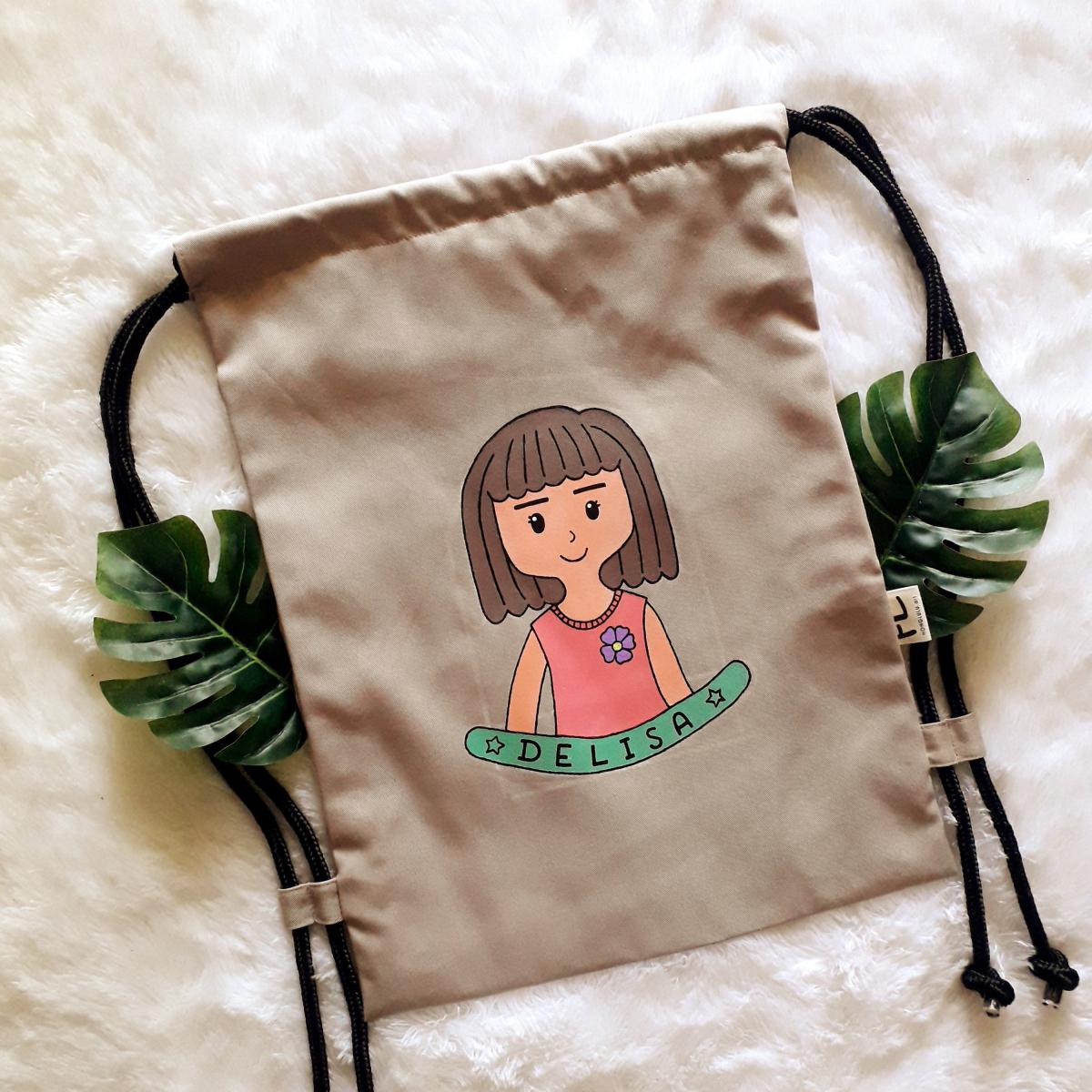 CUSTOM DRAWSTRING BAG