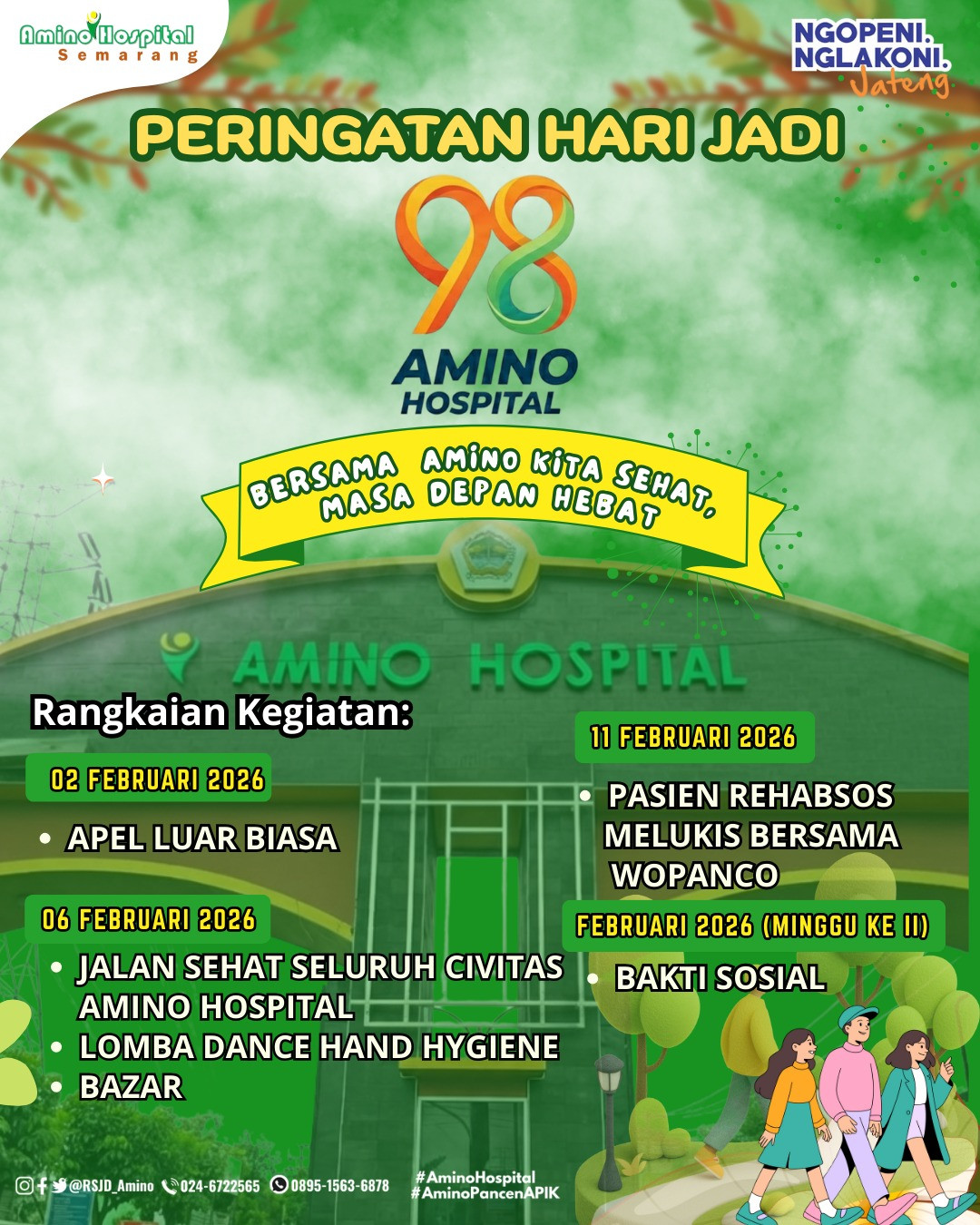 Wopanco x RS Amino: Mewujudkan Misi "Painting, Sharing, Empowering" Melalui Pelatihan Melukis bagi Pasien Rehabsos